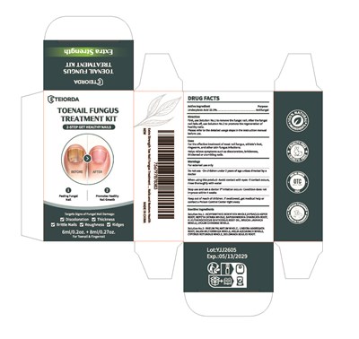 Labeling (85595 002 01 Toenail Fungus Treatment Kit)